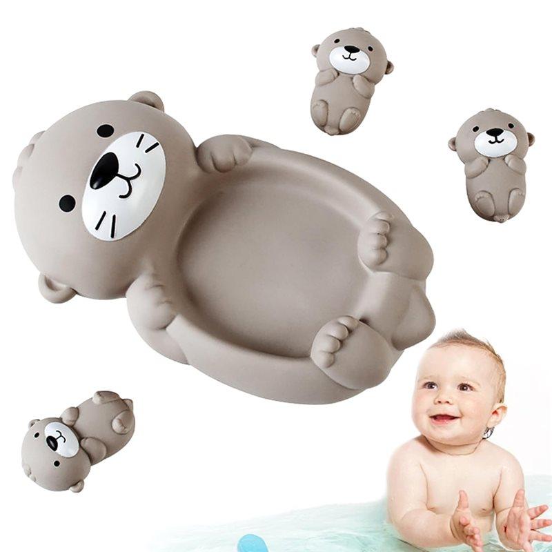 Good-Stackable, Easy To Clean 4 Pack Bathtub -Cute Floating Rubber Bath Safe For Toddlers