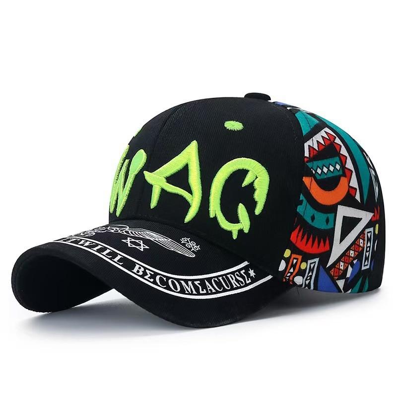 Letters Swag Embroidered Baseball Cap Uv Protection Outdoor Use Fashion Hat
