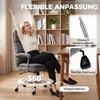 Home Office Chair, Height-Adjustable 360 Degrees Swivel Desk Chair for the Home Office, Grey