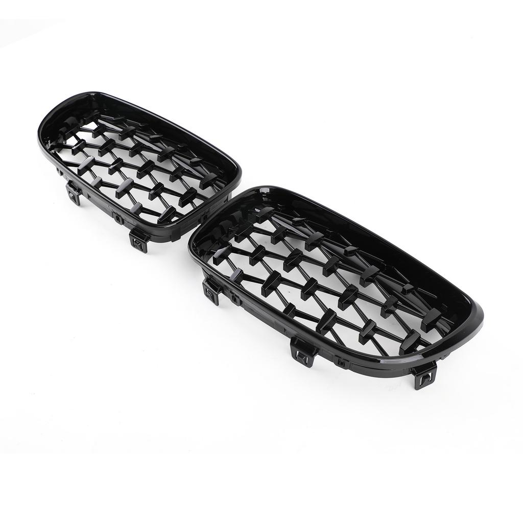 Meteor Black Front Grille Fit BMW 1 Series E81 E87 E82 E88 128i 135i 2008-2012