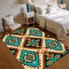 Western Rug Native American Area Rugs for Bedroom Living Room Entryway Washable Non Slip Indoor Floor Carpet Boho Western Decor