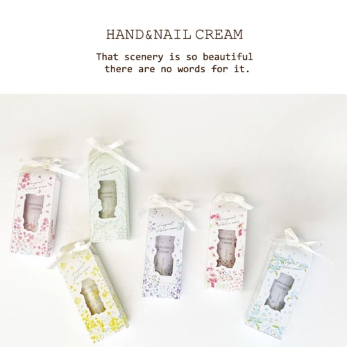 Koji Company Flower Scene Hand Cream, BL, W51 x D26 x H137mm, 172564