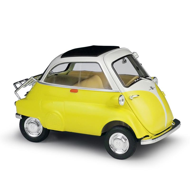 Welly 1:18 Bmw Isetta Alloy Car Model Diecasts & Toy Vehicles Collection Car Toy Boy Birthday Gifts