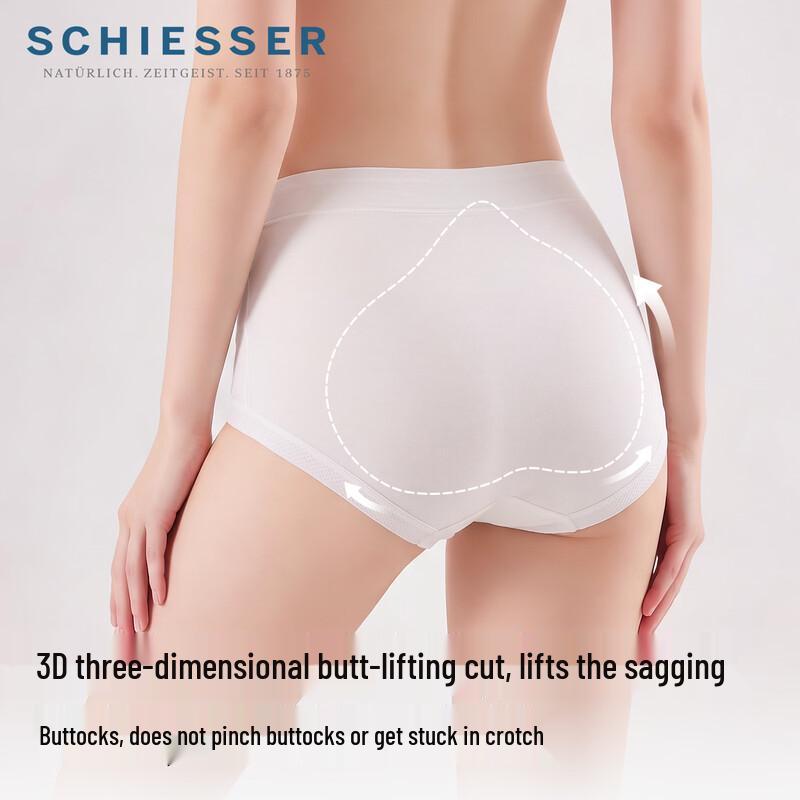Schiesser Women's High-Waist Seamless Modal Briefs