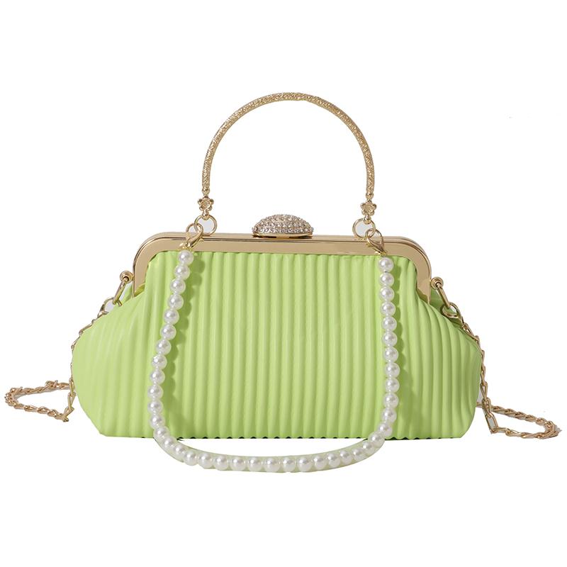 

Роскошная кожаная PU вечерняя сумочка для женщин банкетная вечеринка блестящая сумка свадебный клатч на цепочке через плечо женственная мода