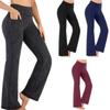 Women S High Waist Wide Leg Pants Casual Yoga Trousers