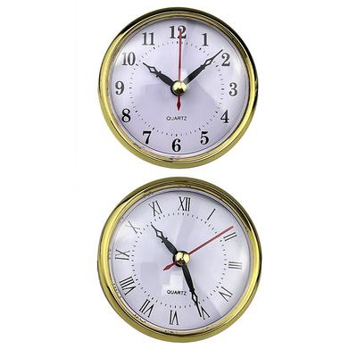 DIY 80MM Quarz Uhr Einsatz Bewegung Arabisch Römischen Ziffern Ersatzteile
