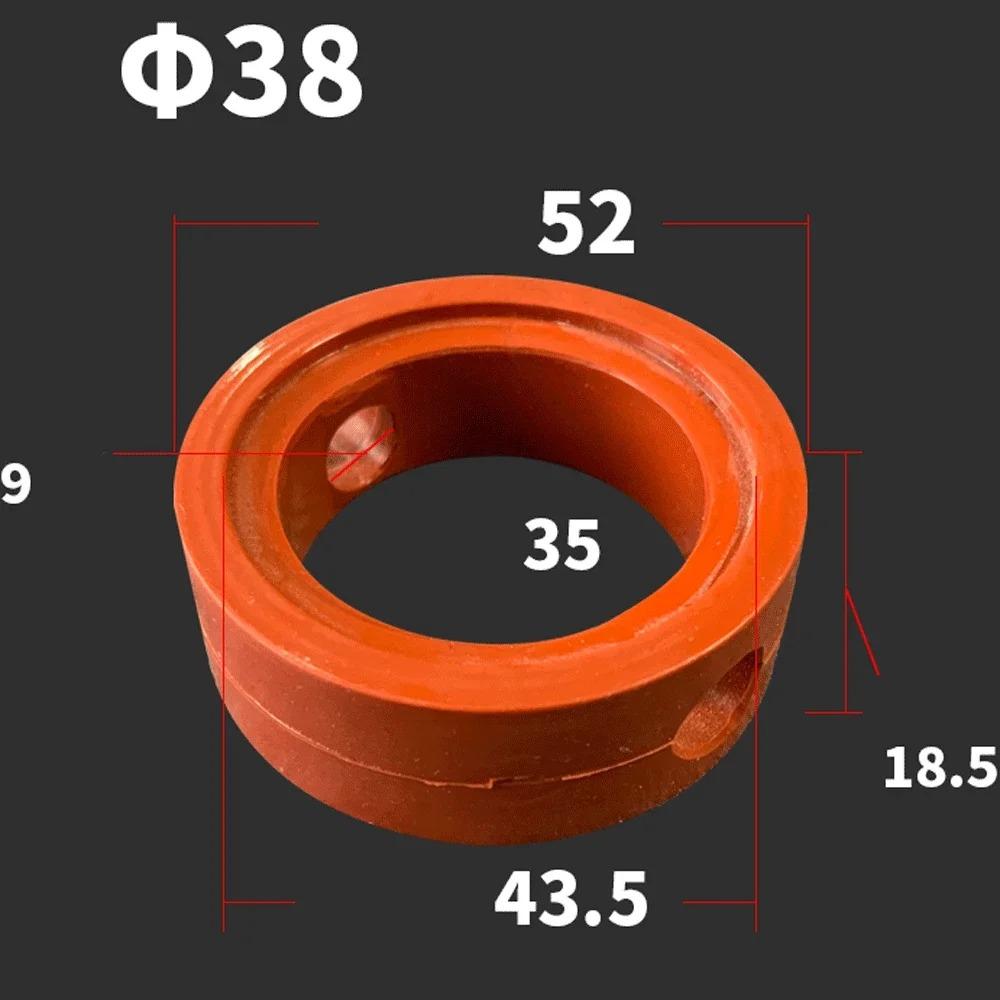 Red 29/38/63/76/89mm DN22/25/32/40/50/65/80/100/125/150VQM Food Grade Sanitary Slicone Seal Gasket Butterfly Valve Homebrew