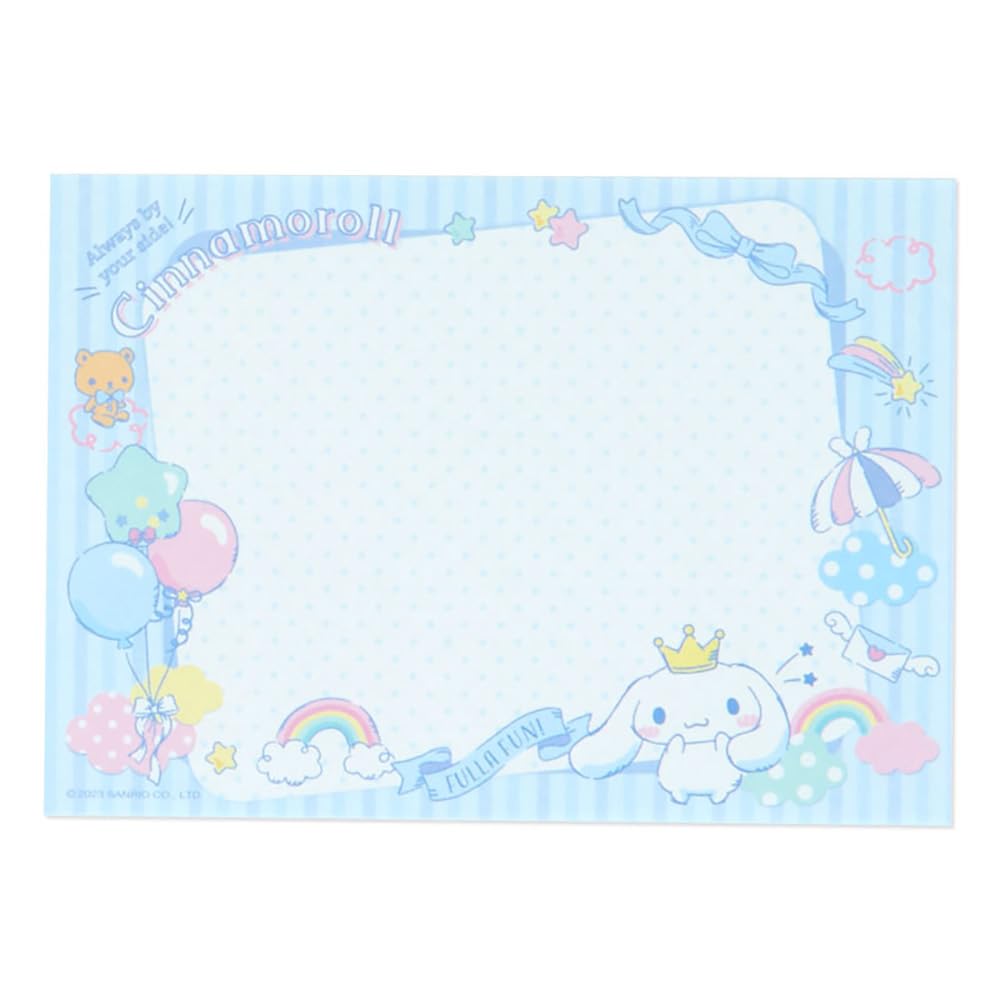 Sanrio Cinnamoroll Memo Pad 017043 8-Design