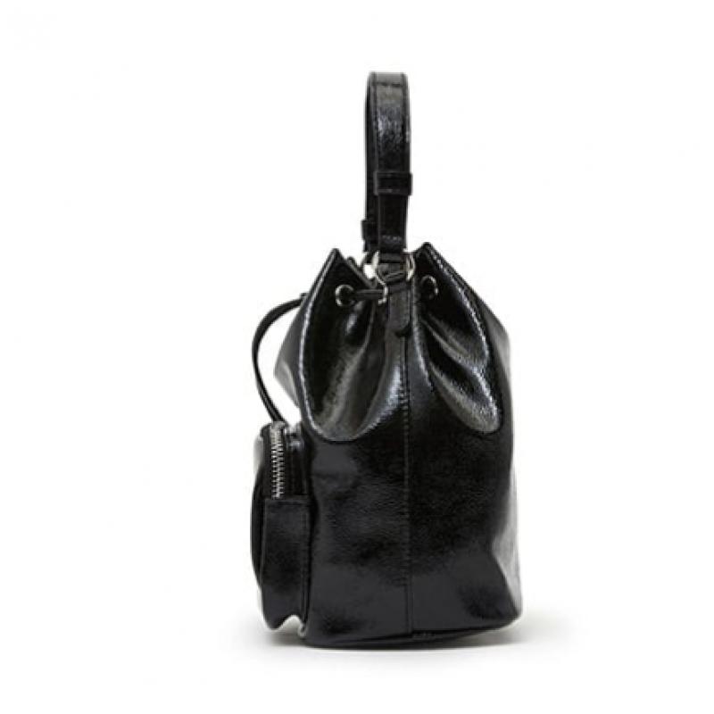 Glossy Pocket Bucket Bag As7ab201