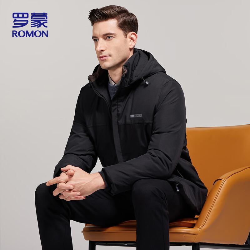 

Romon Men s Thickened Casual Cotton Jacket 4XL