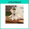 Orsacchiotto Peluche Capitano Giocattolo Per Bambini Animale Morbido Ripieno Regalo Per Bambini