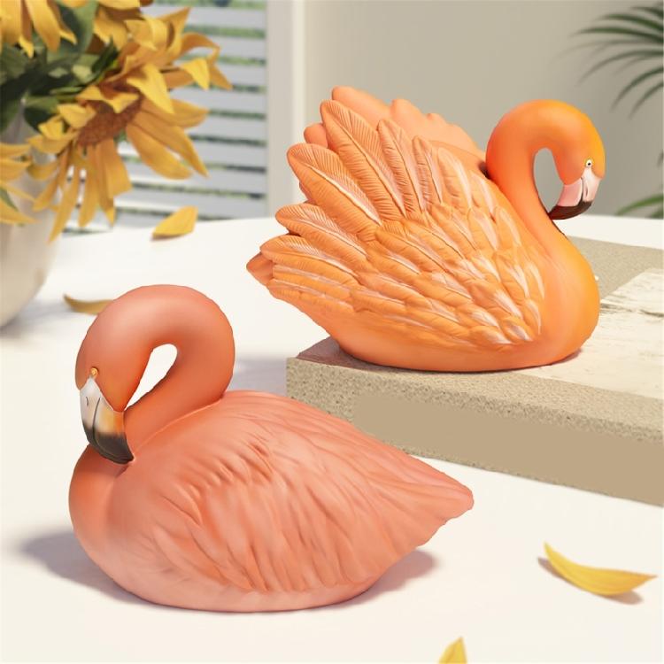 Flamingo Figur Silikonformen Gips Silikonformen für Kerzen Seifenherstellung Fondant Silikonform Epoxidharz Formen