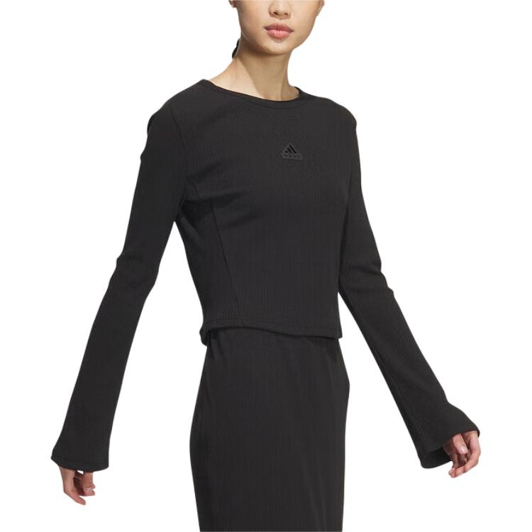 New Adidas SS24 T Shirt Women's Black JJ3597