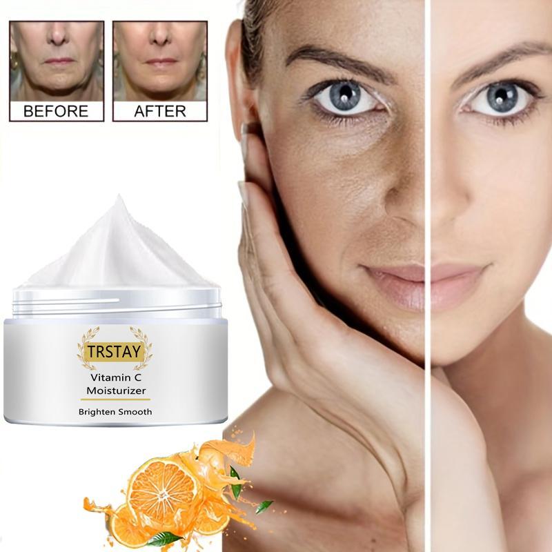 Vitamin C Brightening Moisturizing Cream To Brighten Skin Tone, Firm Skin and Reduce Dullness