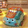 Kids' Educational Toy: Music & Story Pull-Along Telephone Car