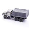 1/72 PZA12064LC Russian ZIL-131 Military Truck Model White Coating Finished Product Collection Model