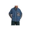 Terrex X And Wander Collaboration Loose Fit Sherpa Warm Jacket Men Jacket Miracle-Blue-Grey HN9635