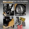 164 Scale Mini RC Forklift, 2.4G Rechargeable, 10KMh, Fully Proportional Mini RC Transport Vehicle (4127cm), Desktop Construction Vehicle Model with