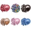 50Pcs 5 Inches Metallic Balloon Shiny Multi-colors Thicker Leakproof Anti-burst Scene Layout Tear-resistant Wedding Party Decor Latex Balloon
