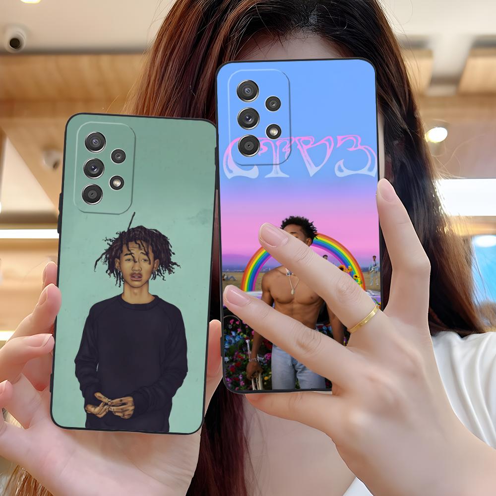 Jaden Smith Matte TPU Mobile Phone Case for Samsung Galaxy M55 54 42 35 34 33 32 23 22 15 14 13 12 F55 5G Colorful Cover
