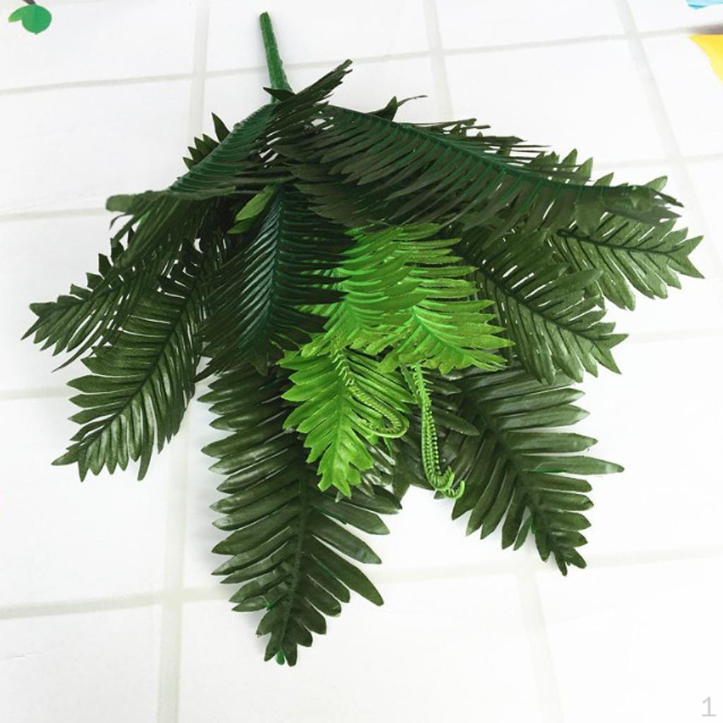 

1 пучок искусственных пальмовых листьев саговника для украшения интерьера