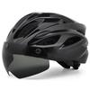 Bicycle riding helmet Magnetic goggles Lens forming mountain men's and women's hats integrated bicycle summer