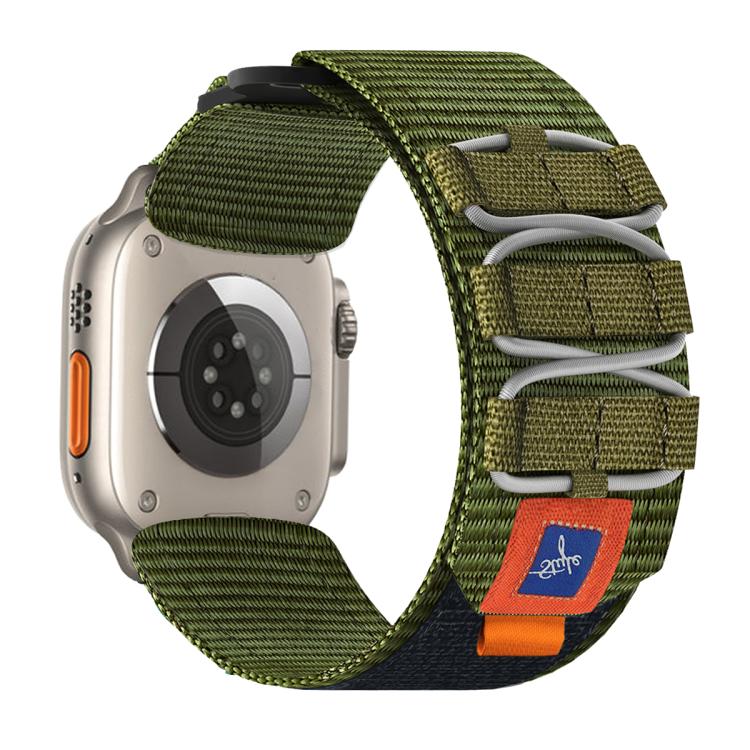 Adjustable Nylon Watch Band Replacement Strap for Apple Watch Series Ultra SE