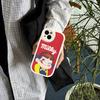 Fujiya Milky Peko Chan Phone Case For IPhone 16 15 14 13 Pro Max 11 12 Plus Leather Silicone Cover