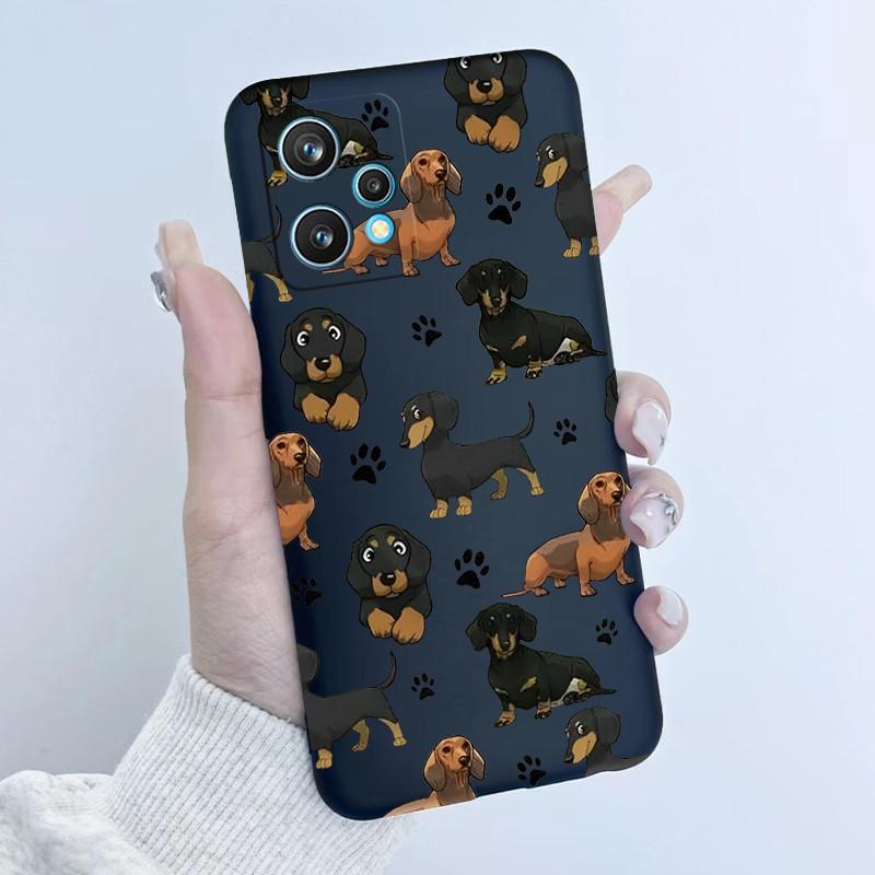 For Realme 9 Pro Plus Phone Case RMX3392 RMX3393 Flower Girl Design Soft Silicone TPU Back Housing For Realme9 4G RMX3521 Covers