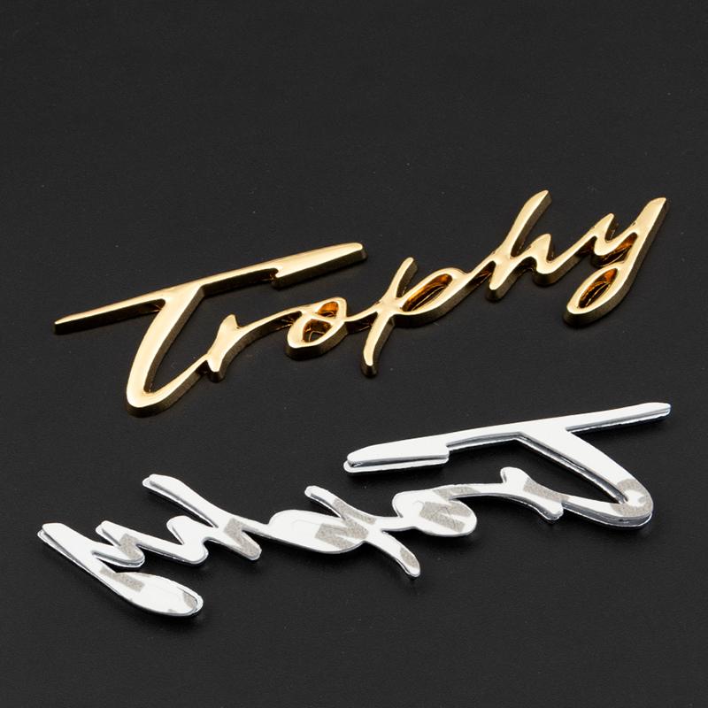 Metall-Trophäen-Abzeichen Emblem Auto Heck LKW Fenster Aufkleber Decals Auto Styling Für Morris Garages M-G MG5 MG6 ZS HS MG3 XPower
