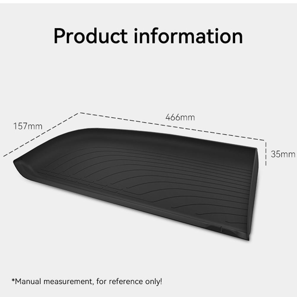 Silicone Storage Pad Compatible With For Toyota Voxy / NOAH 80 Models From 2014 to 2025 Anti Slip Shock-Absorbing Storage Tray