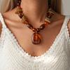 Fashion Women Necklace Elegant Exaggerate Jewelry Trendy Delicate Accessories Party Gifts RG131