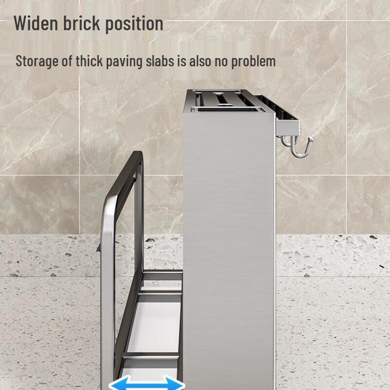 Stainless Steel Kitchen Knife & Chopstick Holder