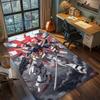 Gundam Anime Mecha Roboter Teppich Teppichboden Großer Teppichboden Rutschfest Waschbar Fußmatte Gamer Zimmer Schlafzimmer Heimdekoration