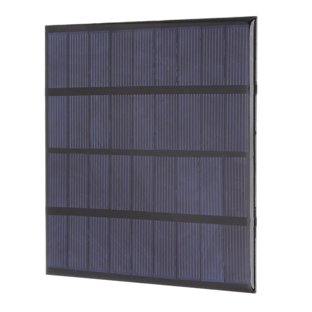 9V 2W Mini Solar Panel Polysilicon Epoxy Encapsulated Solar Panel Charger for DIY Battery Tool