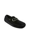 Salvatore Ferragamo Palinuro Suede Loafers Black