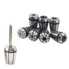 Durable ER11 Spring Collet Chuck Set Include 4mm,6mm ER11-7PCS(1-7mm)Collet Chuck Reliable Performances Wide Application
