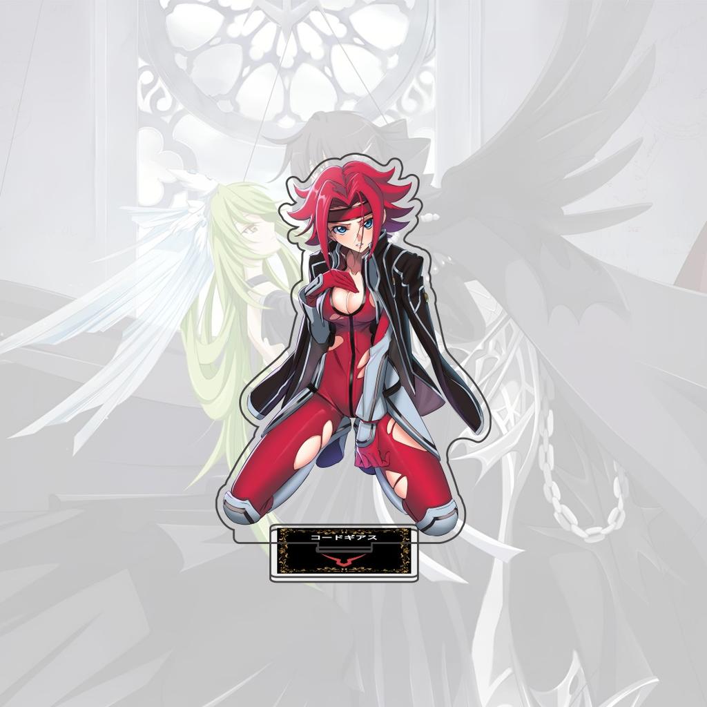 Anime Code Geass: Lelouch of the Rebellion 15 cm acrylic character Lelouch C.C standing model desktop decoration fan gift