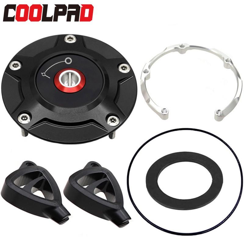 Quick Release Fuel Tank Cap Ducati Panigale V4 V2 899 959 1299 Streetfighter Aftermarket Upgrade