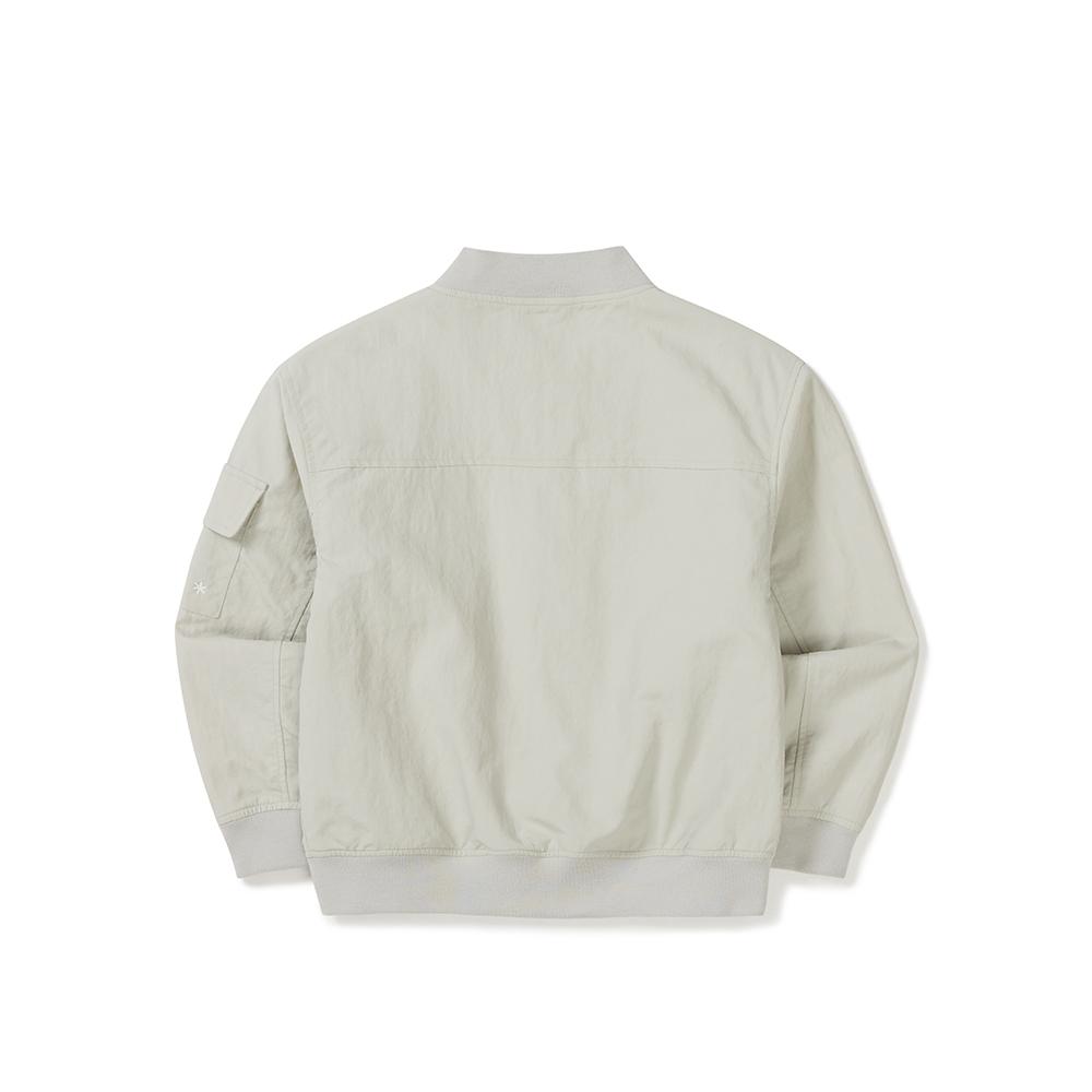 [Snowpeak] Kids Campful Bomber Jacket Light Beige (S25SKCWB84)