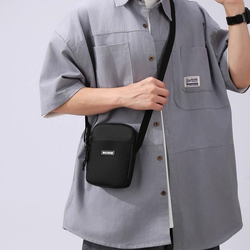 Mini Small Bag, New Summer Shoulder Messenger Bag, Lightweight Versatile Nylon Cloth Mobile Phone Bag