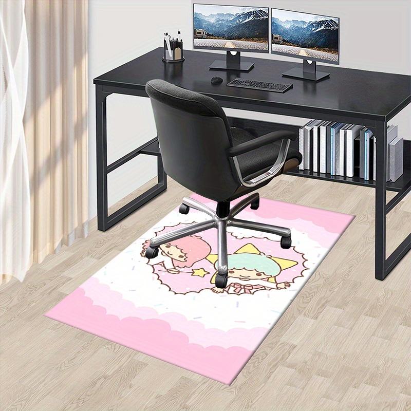 

Office Rug Little Twin Stars, Anime Characters Anti-Slip Rug, Machine Washable for Living Room, Bedroom, Office, Multiple Sizes, Bedroom Mat, Decorati 60cm by 90cm