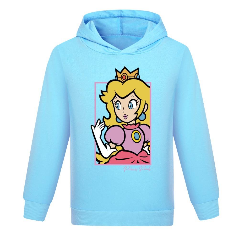 Girls Cute Print Comfortable Versatile Hooded Sweater Casual Versatile Hoodies Sweatshirts Girls