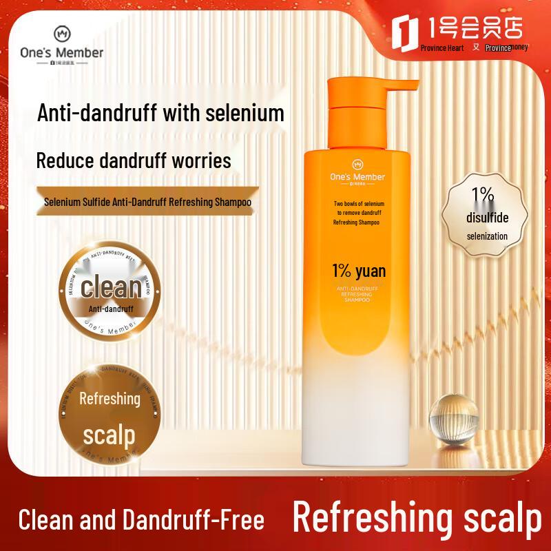 One's Member 1% Selenium Sulfide Anti-Dandruff Shampoo