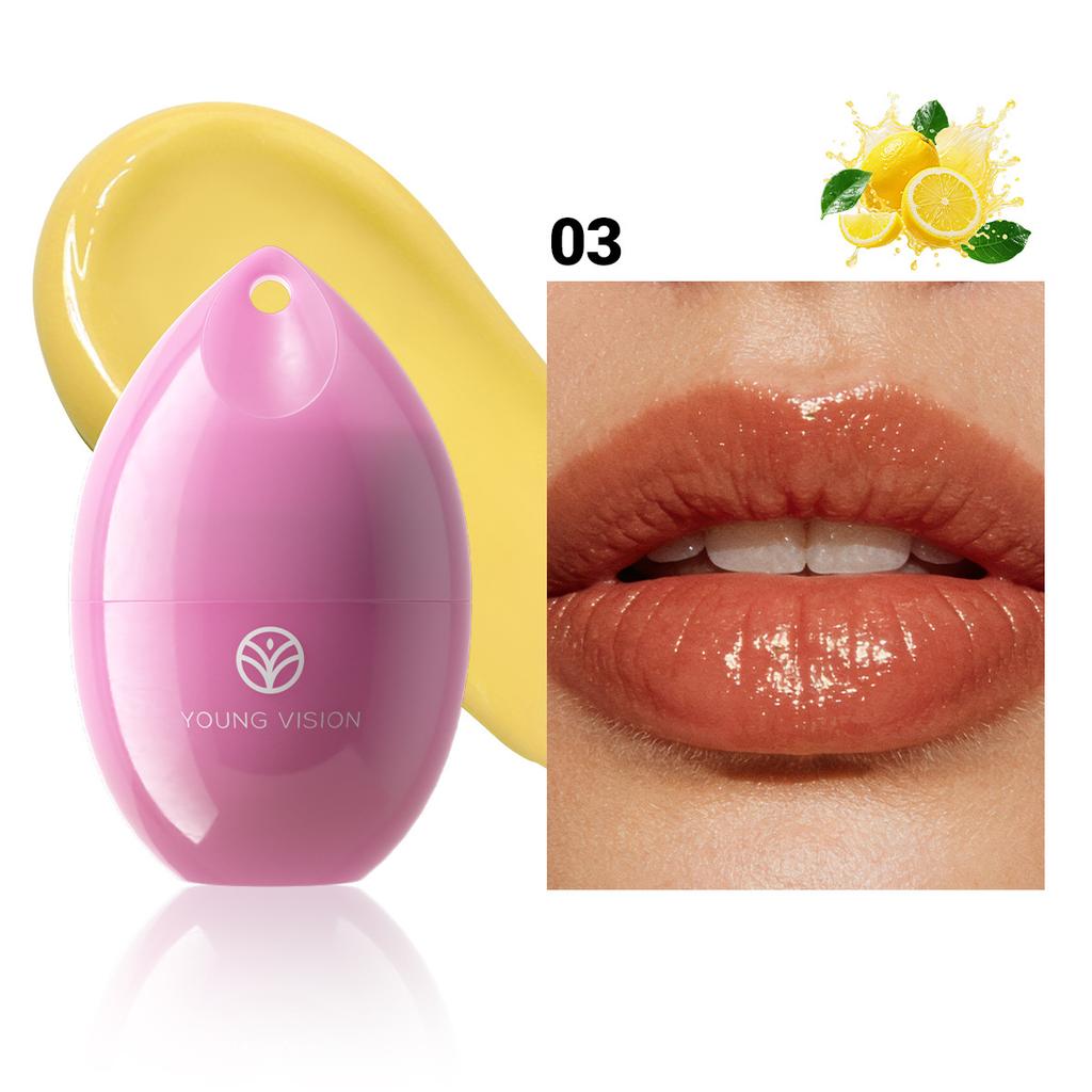 5-Color Lip Mask - Cherry & Strawberry Scented Jelly, Moisturizing Lip Care, Repair & Fade Lip Lines, for Lipitis Relief