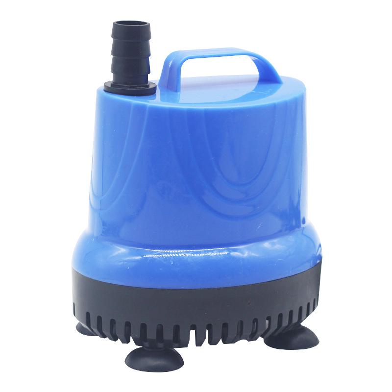 Compact Silent Submersible Aquarium Water Pump with Bottom Suction and Circulation Filter