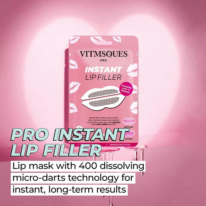 1 Pair Hyaluronic Acid Microneedle Lip Patches For Anti Wrinkle Smoothing Mouth Smile Lift Firm Lips Plump Lips Skin Care Patch