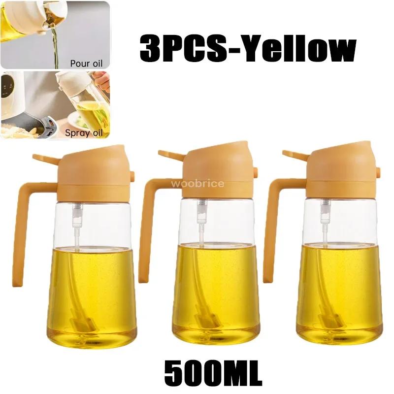 Oil Dispenser Bottle Olive Spray Dispenser for One Kitchen Oil Spray Oil Polisher Bottle Kitchen Storage for Camping Bbq Baking