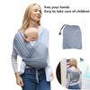 Ergonomic Baby Backpack Newborn Sling with Backpack Straps Outdoor Parenting X-shaped Support Comfortable Baby Carrier
